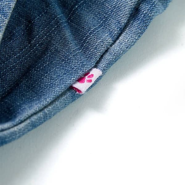 vidaXL Barnbyxor denimblå 92 Blå