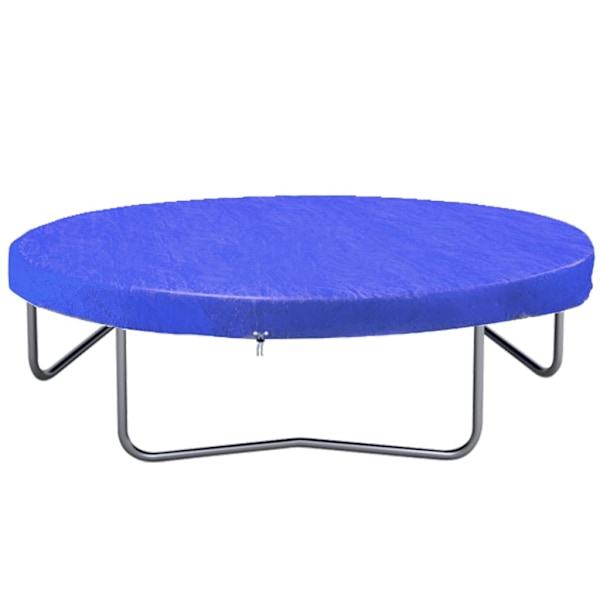 vidaXL Överdrag/skydd för studsmatta PE 360-367 cm 90 g/m² Blå