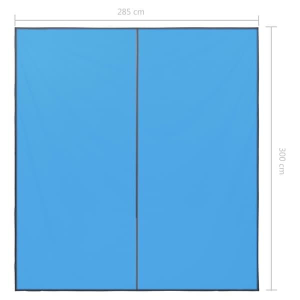vidaXL Tarp 3x2,85 m blå Blå