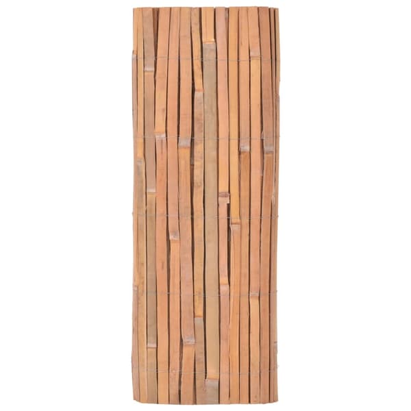 vidaXL Bambustaket 1000x70 cm Brun