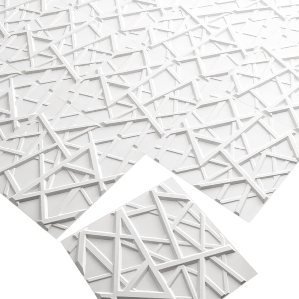 WallArt 3D Väggpaneler 24 st GA-WA26 olivia Vit
