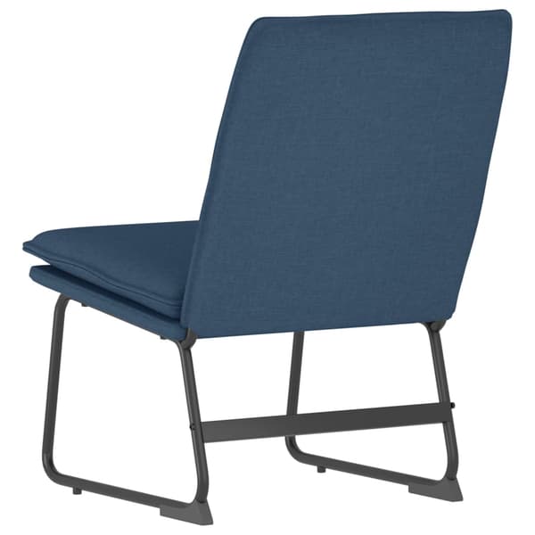 vidaXL Loungestol blå 52x75x76 cm tyg Blå