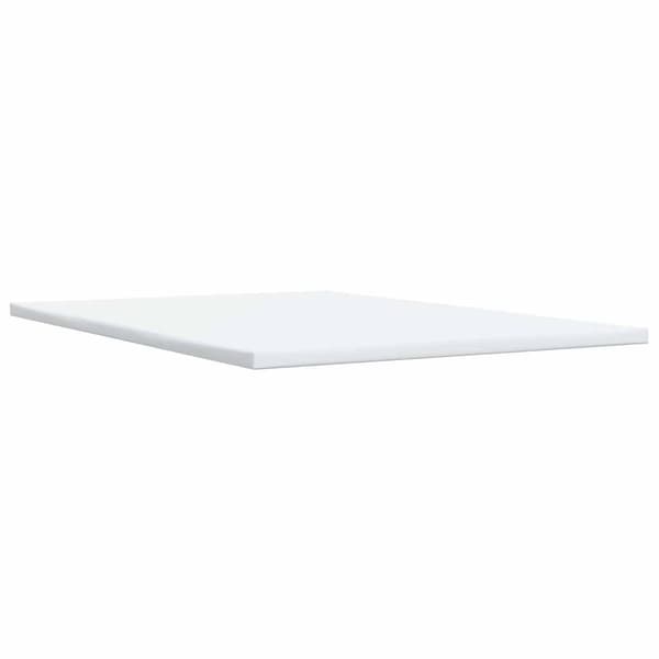 vidaXL Ramsäng med madrass blå 140x200 cm tyg Blå
