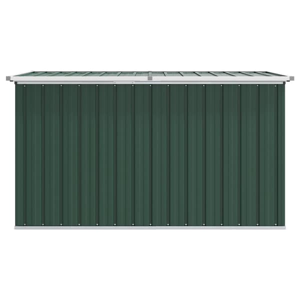 vidaXL Dynbox grön 171x99x93 cm Grön