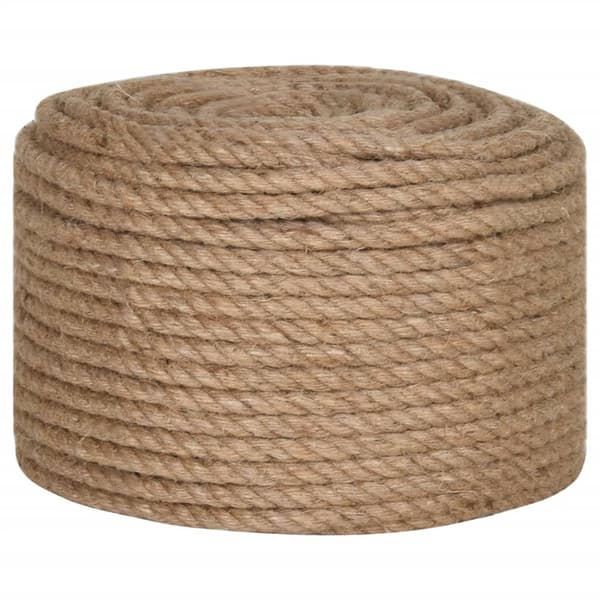 vidaXL Rep 100% Jute 12 mm 100 m
