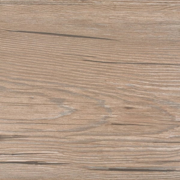 vidaXL Ej självhäftande PVC-golvplankor 5,26 m² 2 mm ek brun Brun