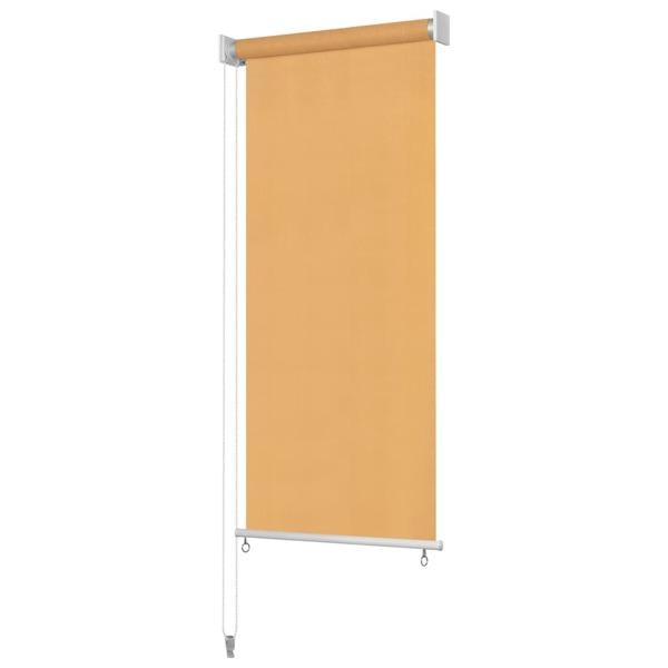 vidaXL Rullgardin utomhus 60x140 cm beige Beige