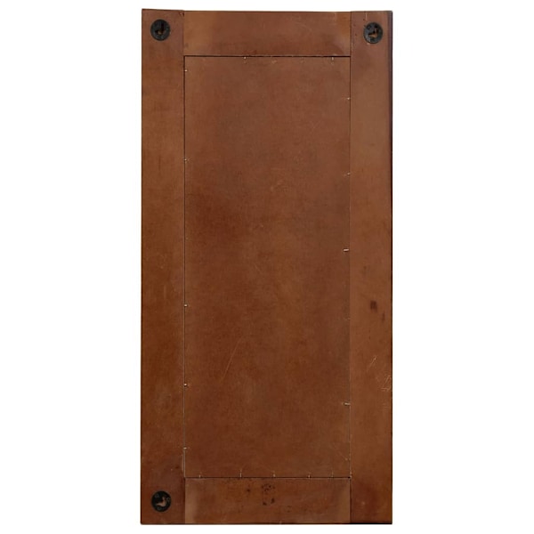 vidaXL Spegel massivt återvunnet trä 50x110 cm Brun