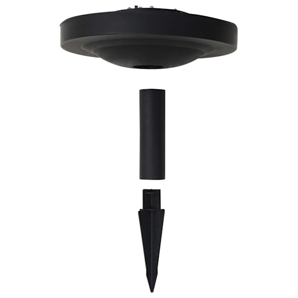 vidaXL Sollampa LED sfärisk 40 cm RGB Vit