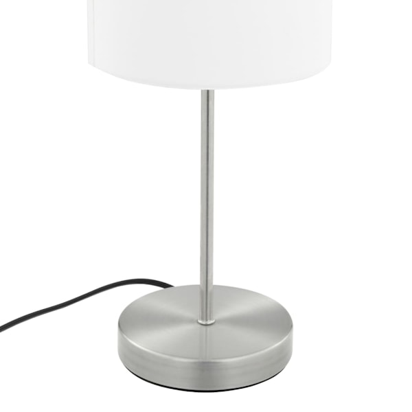 vidaXL Bordslampor 2 st touch-knapp vit E14 Vit