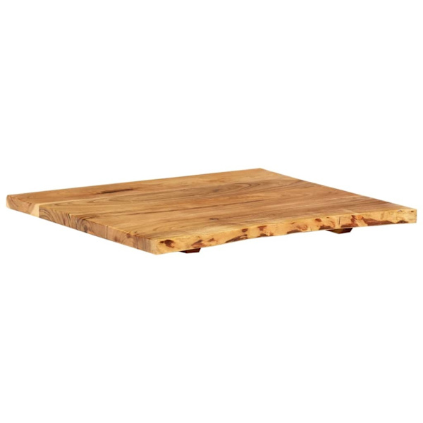 vidaXL Bänkskiva för badrum massivt akaciaträ 58x52x2,5 cm