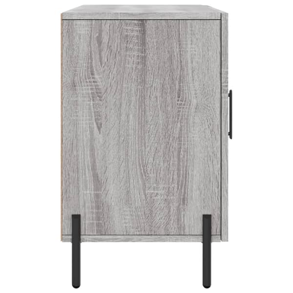 vidaXL Skänk grå sonoma 100x36x60 cm konstruerat trä Grå