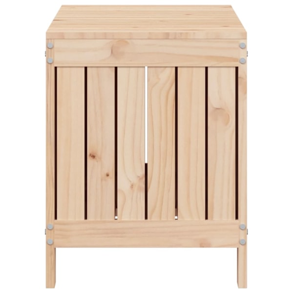 vidaXL Dynbox 76x42,5x54 cm massiv furu Brun