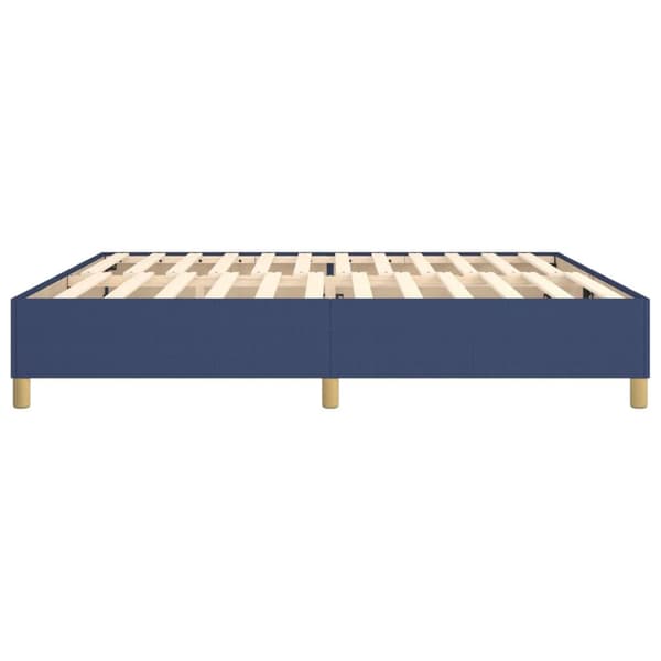 vidaXL Ramsäng blå 200x200 cm tyg Blå