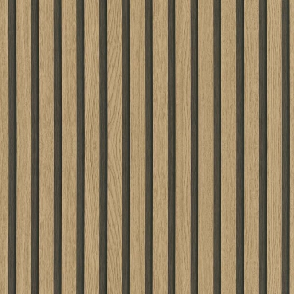 Noordwand Tapet Botanica Wooden Slats brun och ek Brun