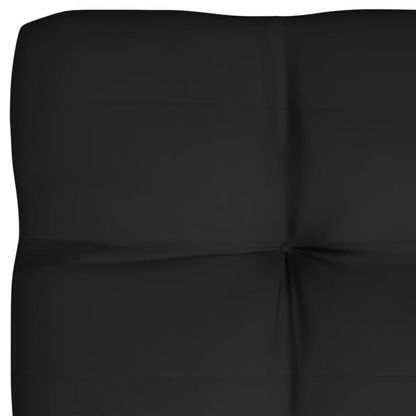 vidaXL Dynor till pallsoffa 7 st svart Svart