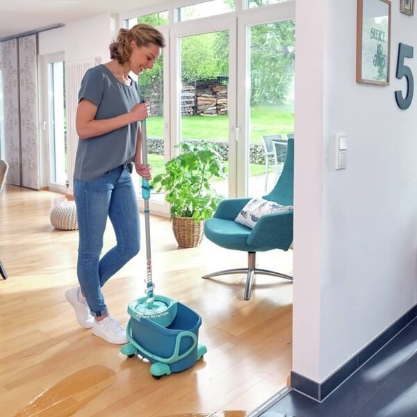 Leifheit Golvmoppset Clean Twist Ergo Mobile Grön