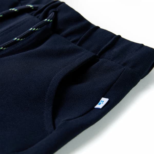 vidaXL Barnshorts med snöre marinblå 116 Blå