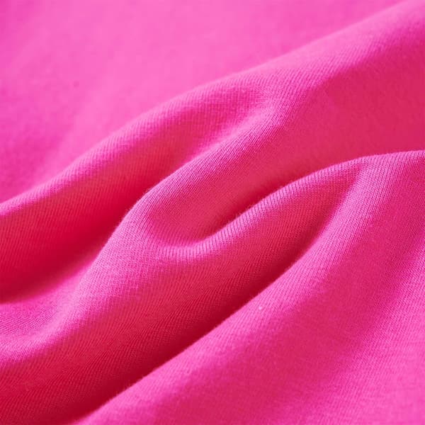 vidaXL Tröja för barn mörkrosa 116 Rosa