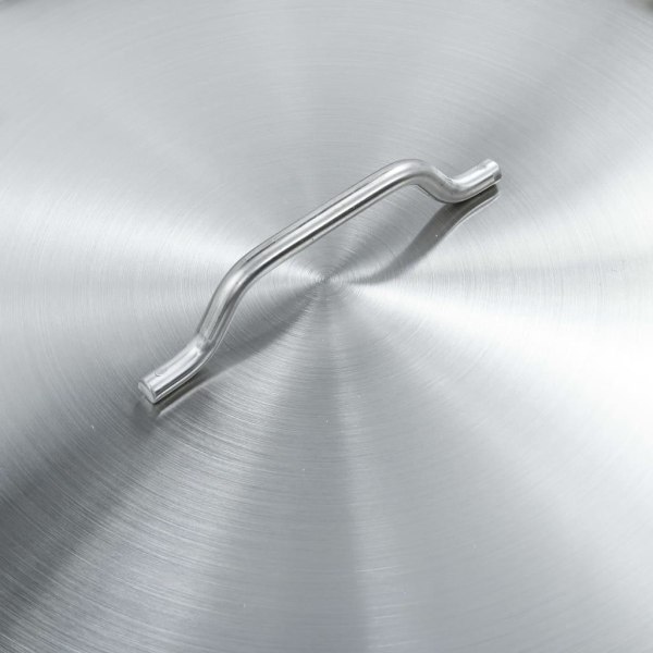 vidaXL Gryta 58 L 50x30 cm rostfritt stål Silver