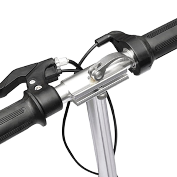 vidaXL Elektrisk sparkcykel med sadel 120 W svart Svart