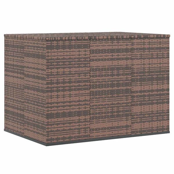 vidaXL Dynbox PE-rotting 145x100x103 cm brun Brun