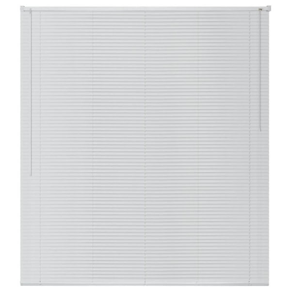 vidaXL Persienner aluminium 140x160 cm vit Vit