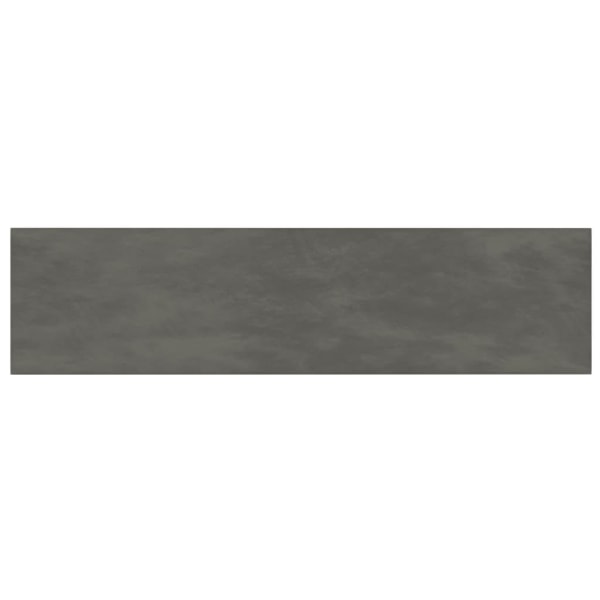 vidaXL Väggpaneler 12 st mörkgrå 60x15 cm sammet 1,08 m² Grå