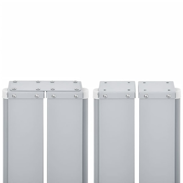 vidaXL Infällbar sidomarkis blå 160x600 cm Blå