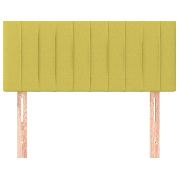vidaXL Sänggavel grön 80x5x78/88 cm tyg Grön