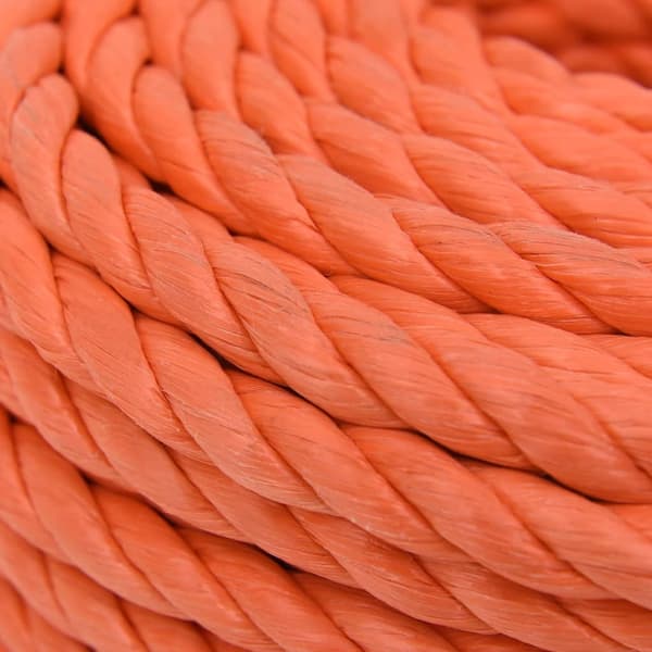vidaXL Rep orange 20 mm 100 m polypropylen Orange