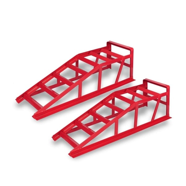 vidaXL Bilramp 2-pack Röd