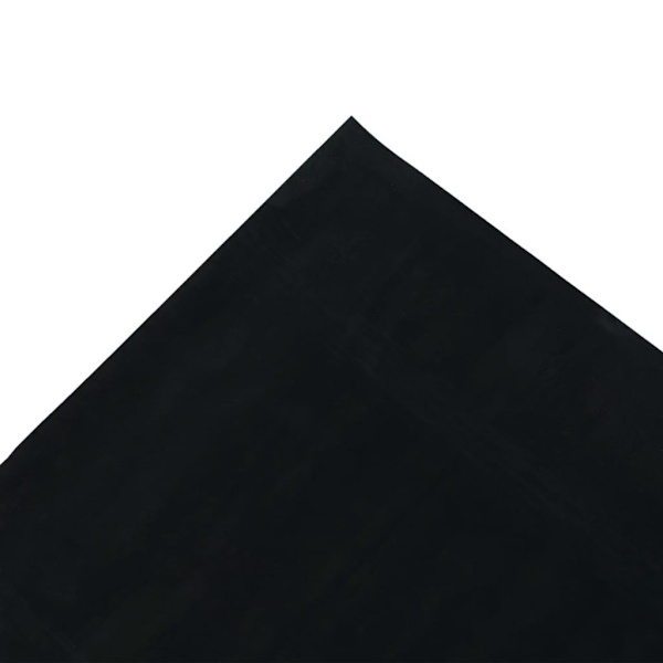 vidaXL Halkfri matta 1,2x2 m 3 mm jämn Svart