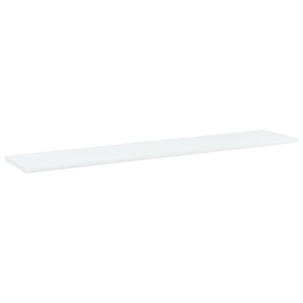 vidaXL Hyllplan 4 st vit 100x20x1,5 cm konstruerat trä Vit