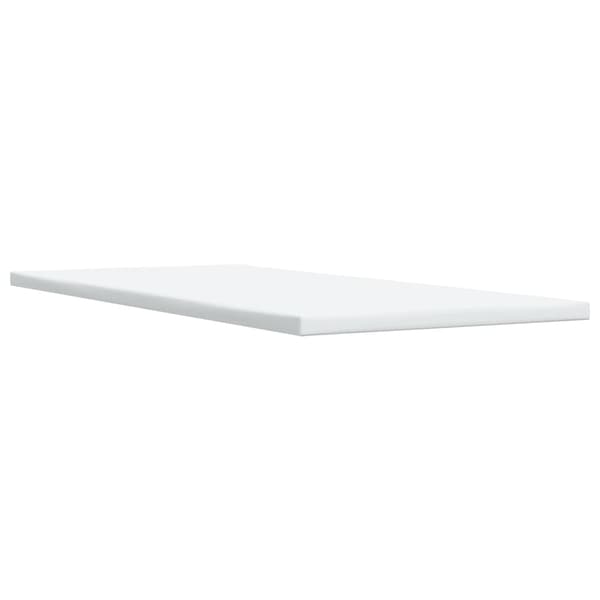 vidaXL Ramsäng med madrass ljusgrå 90x190 cm tyg Grå