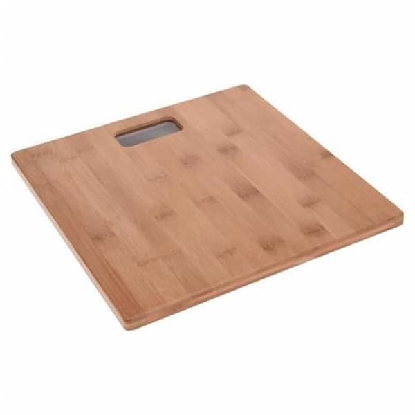 Bathroom Solutions Personvåg bambu 30x30 cm Brun