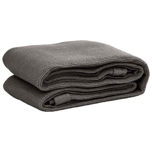 vidaXL Tältmatta 250x250 cm antracit HDPE Anthracite
