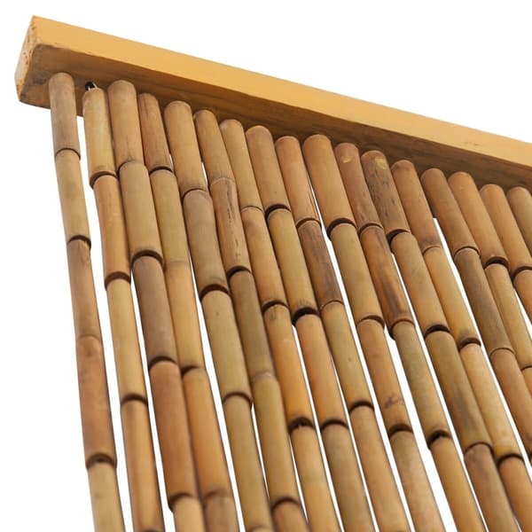 vidaXL Insektsdörrdraperi för husbil i bambu 56x185 cm Brun