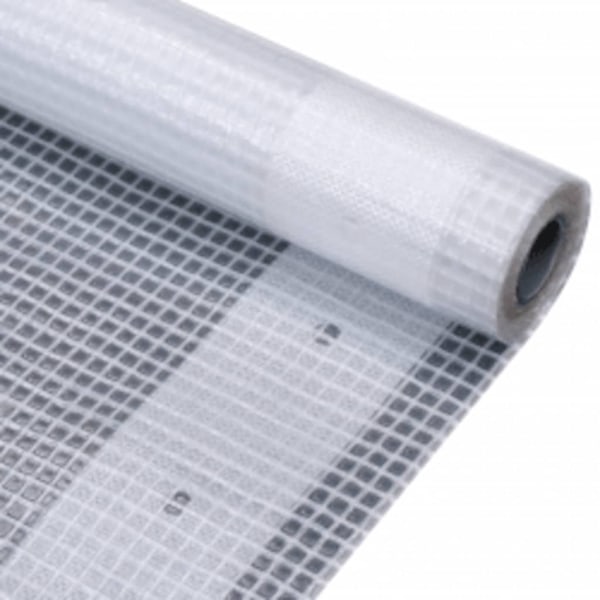vidaXL Leno presenning 2 st 260 g/m² 2x10 m vit Vit