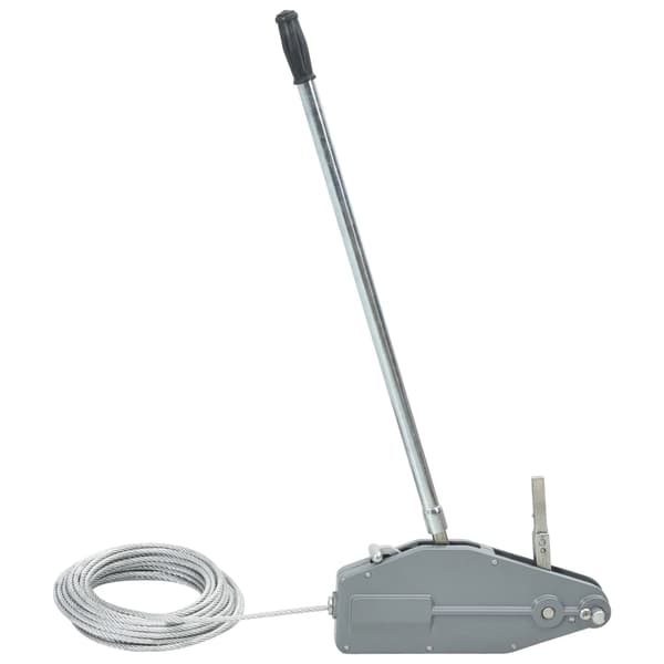 vidaXL Vajervinsch 800 kg Silver