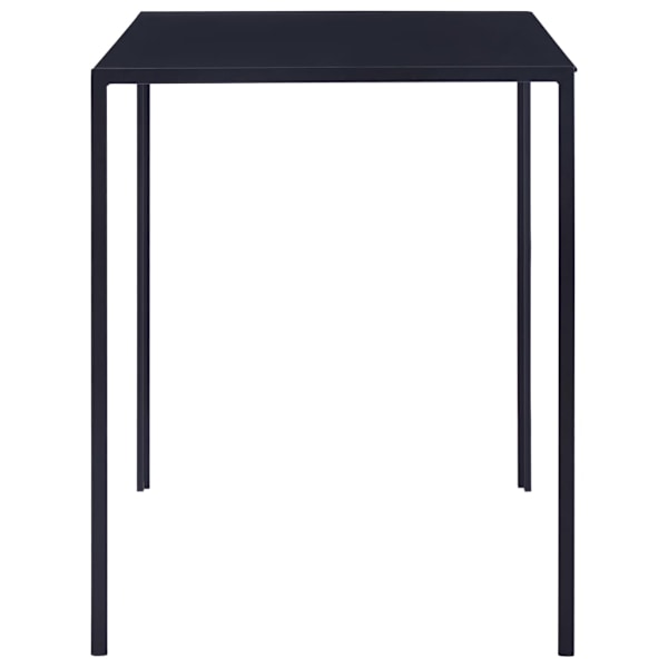 vidaXL Matbord och stolar 5 delar grå grå