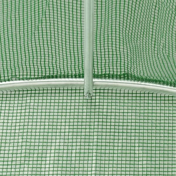 vidaXL Växthus 4 m² 2x2x2 m Grön