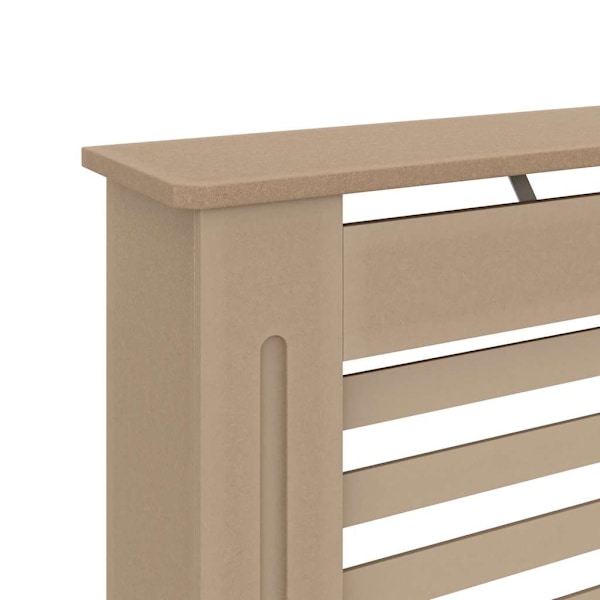vidaXL Elementskydd 112x19x81,5 cm MDF Brun