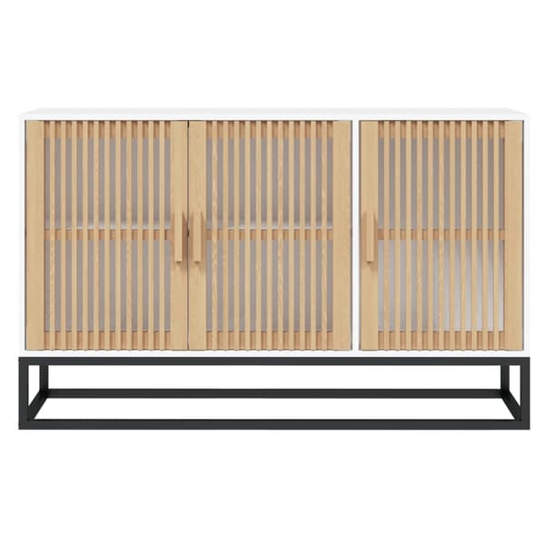 vidaXL Förvaringsskåp vit 105x30x65 cm konstruerat trä Vit
