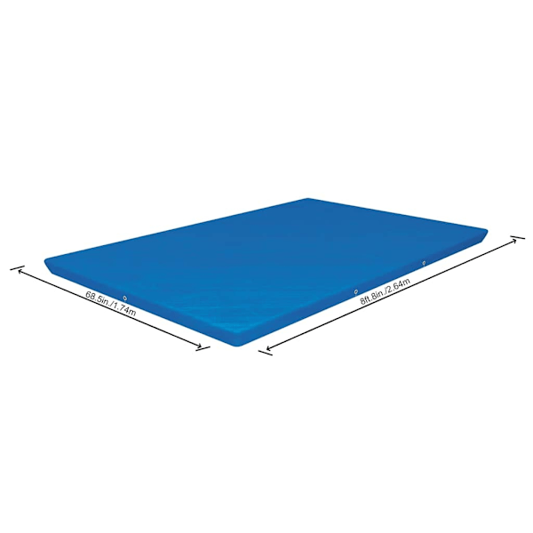 Bestway Poolöverdrag Flowclear 259x170 cm Blå