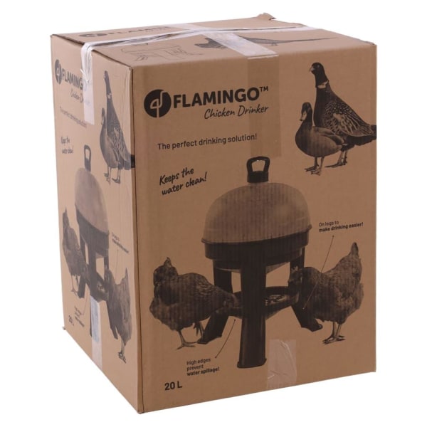 FLAMINGO Vattenskål kyckling Miro 20 L multifärg