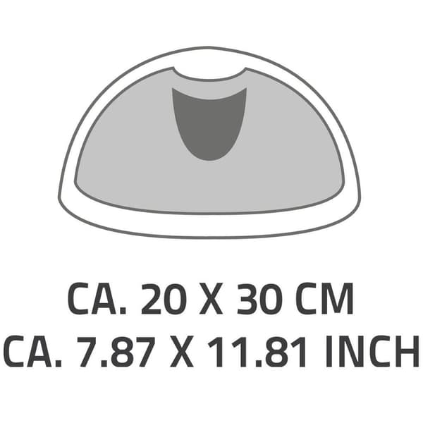 RIDDER Badkudde gummi vit 68601 Vit