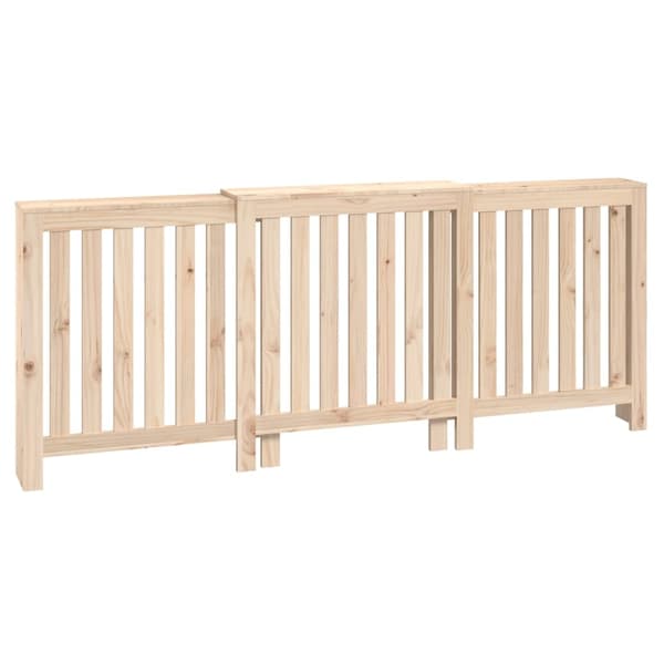 vidaXL Elementskydd 210x21x85 cm massiv furu Brun