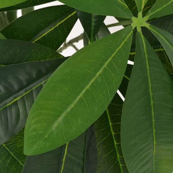 vidaXL Konstväxt Pengaträd (Pachira aquatica) med kruka 85 cm grön Grön