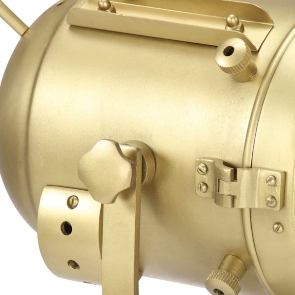 vidaXL Golvlampa massivt mangoträ 97 cm Brun